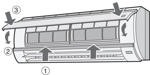 SHARP AY-XP12GHR - IMPOSTAZIONE DEL FILTRO DEODORANTE - 3