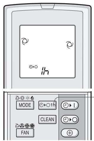 SHARP AY-XP12GHR - TIMER DISPEGNIMENTO DOPO UN'ORA - 1