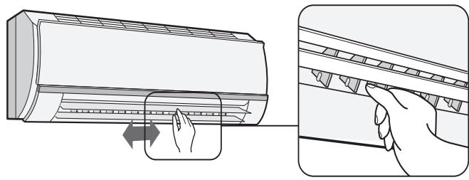 SHARP AY-XP12GHR - HORIZONTAL AIR FLOW DIRECTION - 1