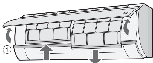SHARP AY-XP12GHR - CONFIGURACION DEL FILTRO DESODORANTE - 1
