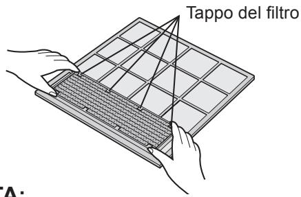 SHARP AY-XP12GHR - PILIZIA DEL FILTRO DEODORANTE - 2