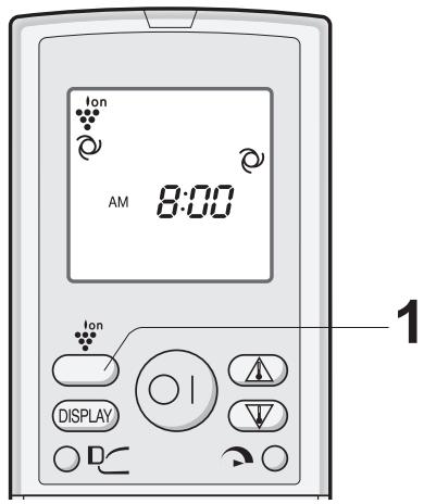 SHARP AY-XP12GHR - PLASMACLUSTER OPERATION - 1
