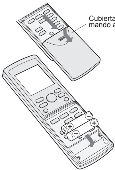 SHARP AY-XP9GHR - FORMA DE COLOCAR LAS PILAS Use dos pilas:tamaño AAA (R03). - 1