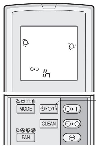 SHARP AY-XP9GHR - TIMER DISPEGNIMENTO DOPO UN'ORA - 1