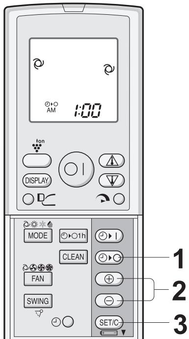 SHARP AY-XP9GHR - Minuterie desactivee - 1