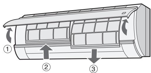 SHARP AY-XP9GHR - IMPOSTAZIONE DEL FILTRO DEODORANTE - 1