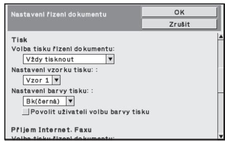 SHARP MX-FR12U - ■ Nastavení související s režimy Kopie/Tisk - 2