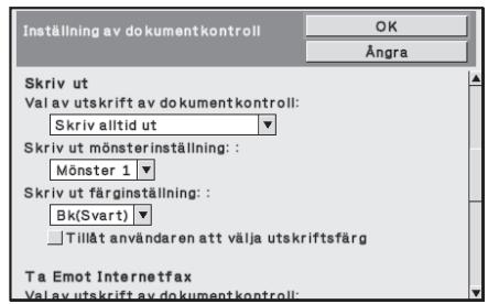 SHARP MX-FR12U - ■ Inställningar för kopiator/Skriv ut - 2