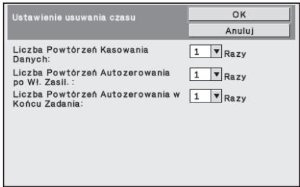 SHARP MX-FR12U - ■ Ustawienie usuwania czasu - 1