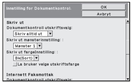 SHARP MX-FR12U - ■ Innstillinger relatert til Kopi/Skriv ut - 2