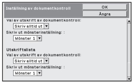 SHARP MX-FR12U - ■ Inställningar som relaterar till lägena Ta Emot Internetfax/Ta emot fax/Utskriftslista - 2