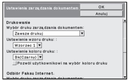 SHARP MX-FR12U - ■ Ustawienia związane z trybami Kopia/Drukowanie - 2