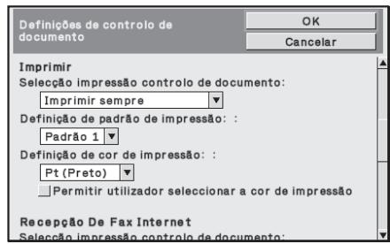 SHARP MX-FR12U - ■ Definições relacionadas com Copiar/Imprimir - 2
