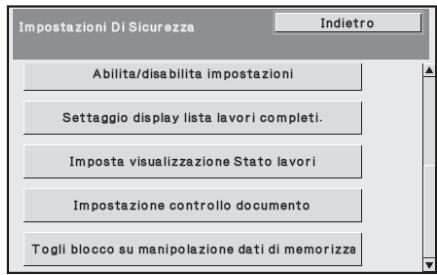 SHARP MX-FR12U - Impostazioni di sistema per la protezione - 2