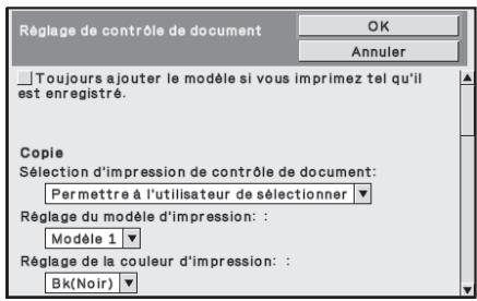 SHARP MX-FR12U - ■ Réglages relatifs à la copie/Impression - 1