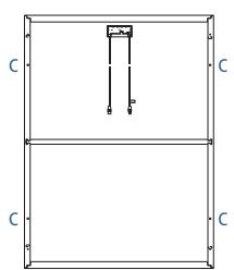 38 mm minimum Longueur du crochet 5 mm minimum Longueur du crochet Cadre Clip Rail 10 mm minimum Largeur du support