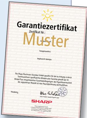 SHARP ND-225-R1J - Vorteile der Registriierung - 1