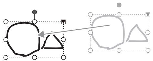 SHARP PN-L601 - Déplacement d'un objet - 1