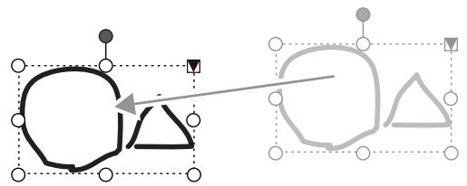 SHARP PN-L601 - ■ Moving an object - 1