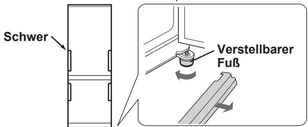 SHARP SJ-RP360T - Wenn die Tur auf einer Seite schwer ist. - 1
