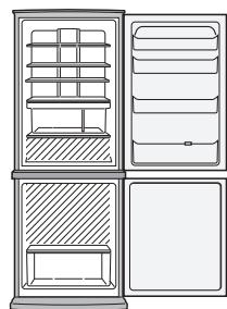 SHARP SJ-RP360T - Der Stromverbrauch theses Modells wurde den internationalen Standards für die Leistung von Kühlschränken entsprechend gemessen. - 2