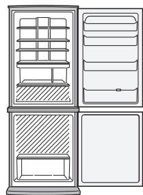 SHARP SJ-RP360T - The amount of power consumption of this model is measured according to the international standard of the refrigerator performance. - 2