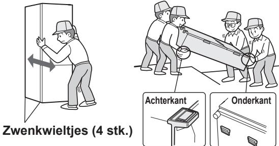 SHARP SJ-RP360T - Wanneer de koelkast vervoerd moet worden - 1