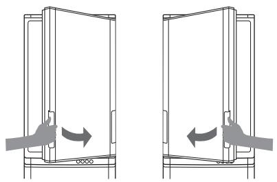 SHARP SJ-RP360T - PORTA A DOPPIA ANTA - 1