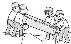 SHARP SJ-RP360T - When transporting - 2