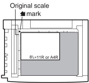 Original scale mark 8½x11R or A4R