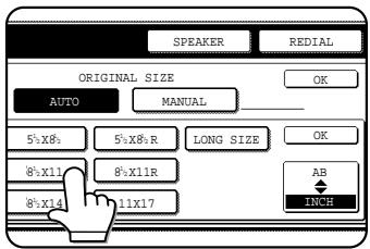 SPEAKER REDIAL ORIGINAL SIZE AUTO MANUAL 5%X8, 5%X8'R LONG SIZE OK @X11 8:X11R @X14 11X17 AB INCH