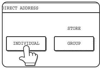 SHARP DM-3551 - STORING ONE-TOUCH KEYS (only addresses for Scan to E-mail and Internet-Fax) - 4
