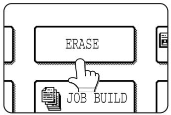SHARP DM-3551 - Touch the [ERASE] key on the SPECIAL MODES screen. - 1