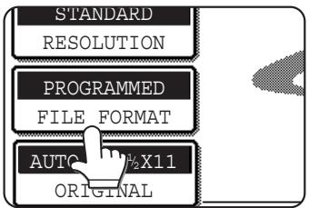 STANDARD RESOLUTION PROGRAMMED FILE FORMAT AUTO X11 ORIGINAL