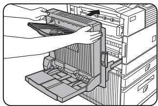 SHARP DM-3551 - Misfeed in the duplex module - 6