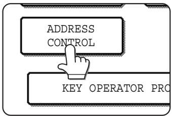 SHARP DM-3551 - STORING ONE-TOUCH KEYS (only addresses for Scan to E-mail and Internet-Fax) - 2
