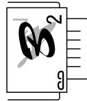SHARP DM-3551 - Stapling position quick reference guide for duplex output - 22