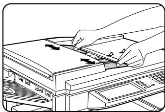 SHARP DM-3551 - USING THE AUTO DOCUMENT FEEDER - 2