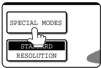 SPECIAL MODES STANDARD RESOLUTION