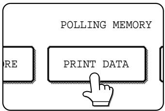 SHARP DM-3551 - Touch the PRINT DATA key. - 1