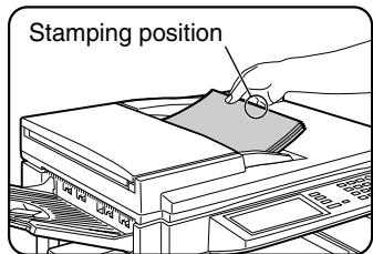 Stamping position