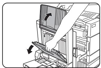 SHARP DM-3551 - Misfeed in the duplex module - 2