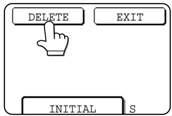 SHARP DM-3551 - EDITING AND DELETING ONE-TOUCH KEYS - 5