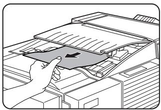 SHARP DM-3551 - Misfeed in the finisher - 5