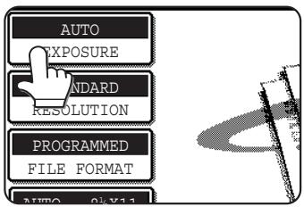 AUTO EXPOSURE ANDARD RESOLUTION PROGRAMMED FILE FORMAT AUTO 01/11