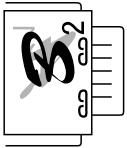 SHARP DM-3551 - Stapling position quick reference guide for duplex output - 23