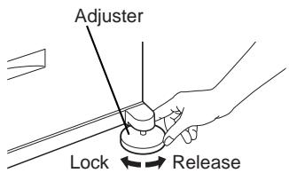 Adjuster Lock Release