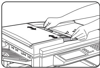 SHARP DM-3551 - ■ When using the automatic document feeder - 2