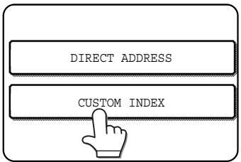 SHARP DM-3551 - STORING A GROUP INDEX - 1
