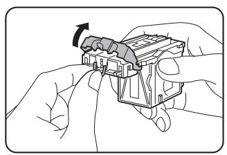 SHARP DM-3551 - Open the front cover and pull out the stapler unit. - 4